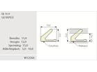 Q-LON Tochtstrip zelfklevend zwart 3121 (12X15MM) 7 METER