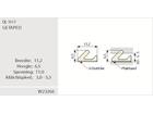 Q-LON Tochtstrip zelfklevend wit 3117 (11,2X6,5MM) 7 METER