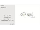 Q-LON Tochtstrip zelfklevend wit 3122 (7X2,2MM) 7 METER