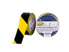 HPX Markeringstape zelfklevend hoogwaardig geel/zwart 48MM X 33M 24st