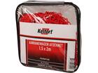 Kelfort Aanhangwagennet rood polyester 45x45 mm 2.5X4.0 meter