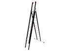 Kelfort Reformladder zwart gecoat met stabilisatiebalk 3X12 TR