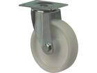 KELFORT Zwenkwiel wit 125 KG 100 MM