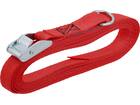 Kelfort Spanband rood met klemgesp en D-ring 25 mm X6,0 meter