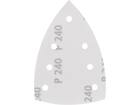 KELFORT Klitschijf delta wit P240 7-GATEN 98X148 MM