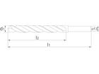 I-Tools Metaalboor HSS gewalst 11.413E / 1 stuks 20 MM