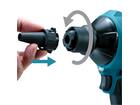 Makita Blaas en zuigmachine accu in doos AS0001GZ 40V
