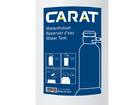 Carat Waterdruktank kunststof 10LTR