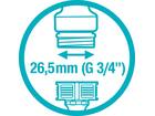 GARDENA Kraanstuk 18221 3/4"