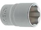 Ironside Dopsleutel chroom 1/4 6 mm