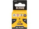 Ironside Bit 1/4 standaard S2 ph1-25 mm