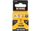 Ironside Bit 1/4 standaard S2 10 stuks ph2-25 mm