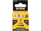 Ironside Bit 1/4 standaard S2 10 stuks sl4-25 mm