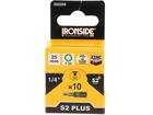 Ironside Bit 1/4 standaard S2 10 stuks tx20-25 mm