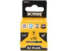 Ironside Bit 1/4 standaard S2 10 stuks pz1-50 mm