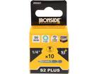 Ironside Bit 1/4 standaard S2 10 stuks tx27-50 mm
