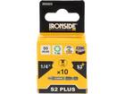 Ironside Bit 1/4 standaard S2 10 stuks tx40-50 mm