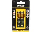Ironside Bit 1/4 impact S2 10 stuks ph2-75 mm