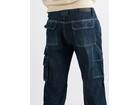 247 Jeans Spijkerwerkbroek stretch met kniezakken BISON D30 W38-L34