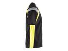 Blaklader T-Shirt High Visiblity 3332 ZWART/GEEL L