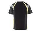 Blaklader T-Shirt High Visiblity 3332 ZWART/GEEL L