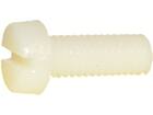 Kelfort Metaalschroef cilinderkop nylon wit DIN 84 PA 6.6 M5X10 100st