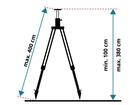 LEVELFIX Paalstatief met losse driepoot FX400I