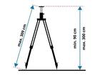 LEVELFIX Statief aluminium opdraaibaar licht P300IM