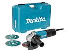 MAKITA Haakse slijpmachine 125MM in koffer 9558HNRGK2 230V/840W