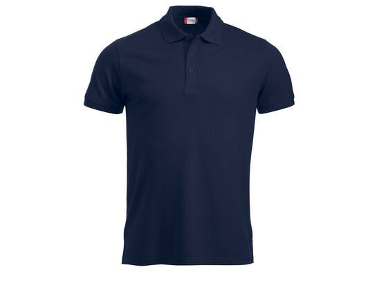 Clique Poloshirt Manhattan dark navy maat M
