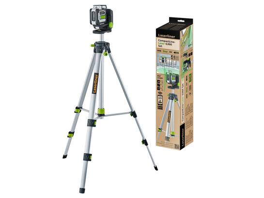 Laserliner CompactLine-Laser G360 Set 150 cm (BLE, Kompaktstativ 150cm)