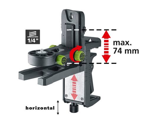 Laserliner CrossGrip Plus 1/4" 5/8"
