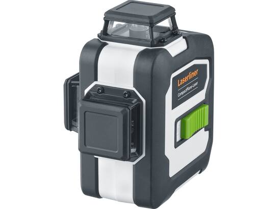 Laserliner CompactPlane-Laser 3G Set 150 cm (Green, Tilt, BLE, softbag)