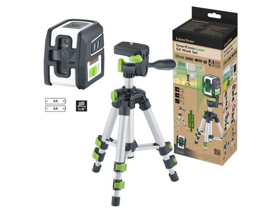 Laserliner SmartCross-Laser GX Work SET (45 cm statief)