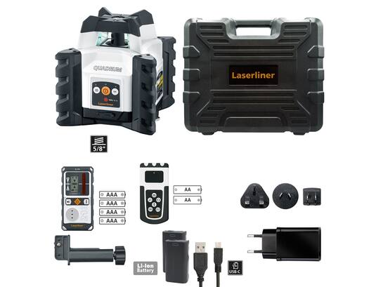 Laserliner Qadrum Compact 210 S (2 x Lithium, remote)