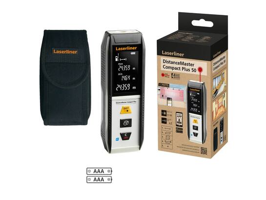 Laserliner DistanceMaster Compact Plus 50m BLE softbag