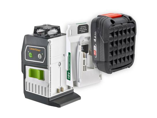 Laserliner Adapter Set - A- fot Multi 18V (Power for All, Einhell, Makita)