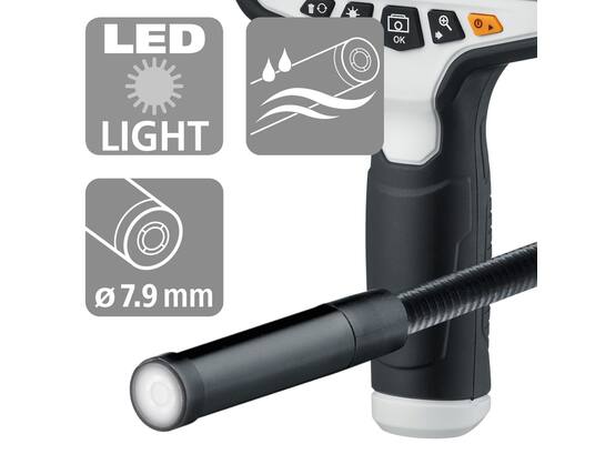 Laserliner VideoScope XXL ( 7,9 mm; 5 m; 4,3ʺREC) NEW VERSION