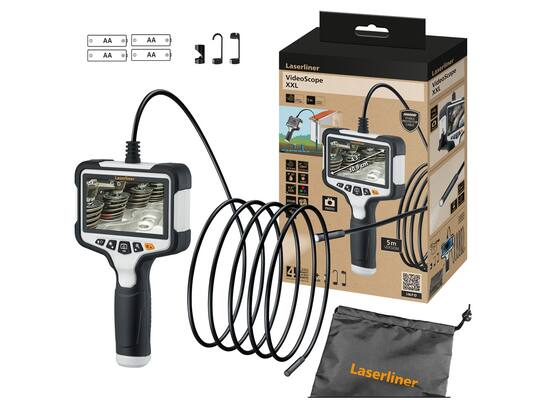 Laserliner VideoScope XXL ( 7,9 mm; 5 m; 4,3ʺREC) NEW VERSION