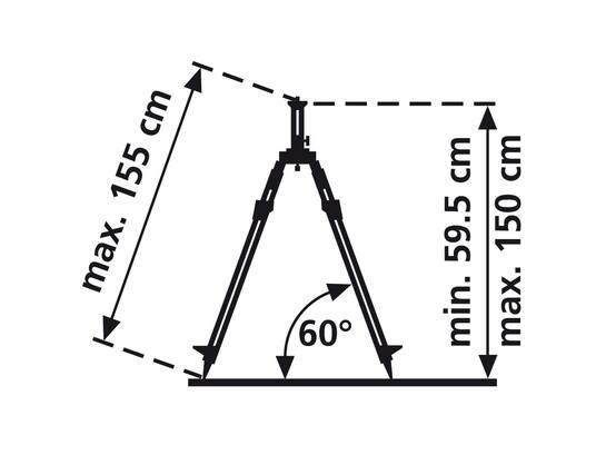 Laserliner FixPod 155