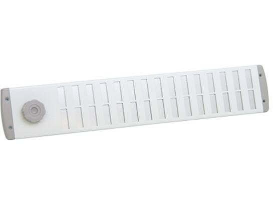 Nedco Schuifrooster boldline wit 500 X 90 mm