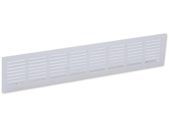 Nedco Plintrooster aluminium F1 400 X 80 mm