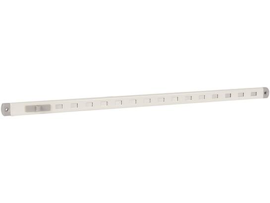 Nedco Gleufluchtrooster wit 294 X 20 mm