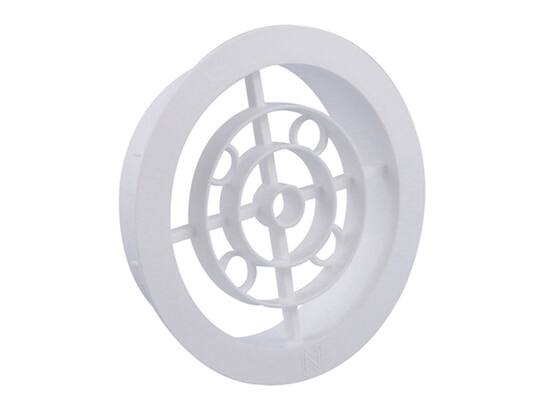 NEDCO Ventilatierooster WIT 100 MM