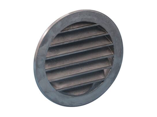 Nedco Schoepenrooster aluminium 125 MM