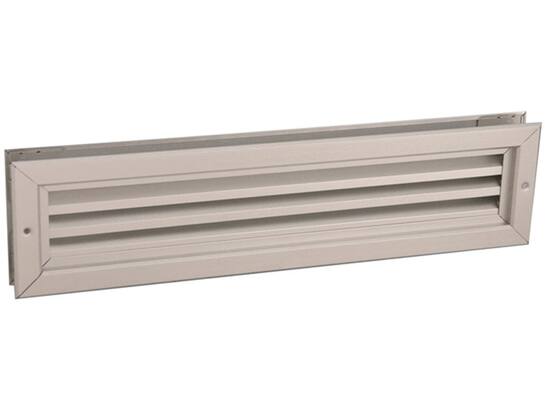 Nedco Deurrooster aluminium geanodiseerd 470 X 121 mm