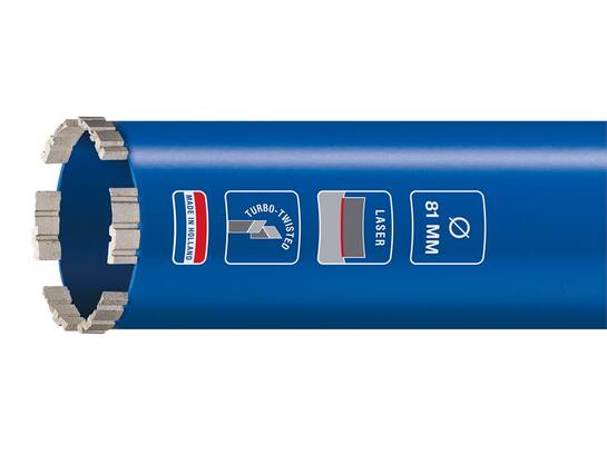 CARAT Diamantboor voor beton LASER BETON MASTER 51X300/M30