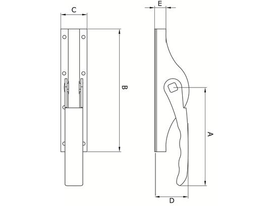DX Pompespagnolet verzinkt espomp 13 13MM