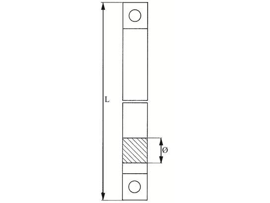 DX Pompespagnolet stang verzinkt stang 1025 10X2500MM