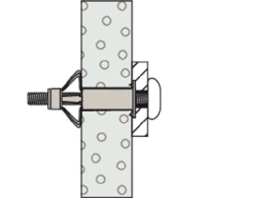Fischer Hollewandplug met schroef HM-S 5X65MM 50st